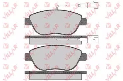 Комплект тормозных колодок VILLAR 626.1657