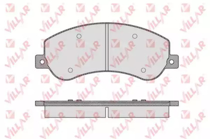 Комплект тормозных колодок VILLAR 626.1679