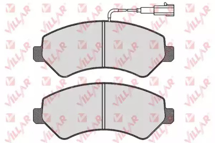 Комплект тормозных колодок VILLAR 626.1721