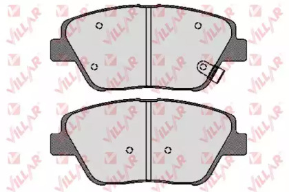 Комплект тормозных колодок VILLAR 626.1736