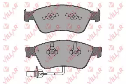 Комплект тормозных колодок VILLAR 626.1772