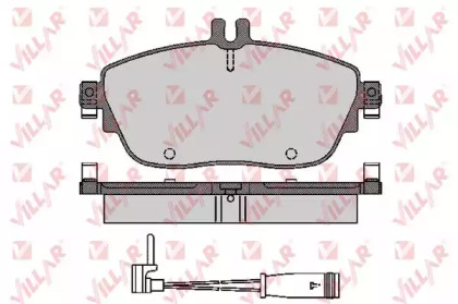 Комплект тормозных колодок VILLAR 626.1781A