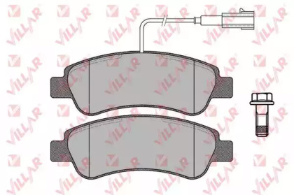 Комплект тормозных колодок VILLAR 626.1902