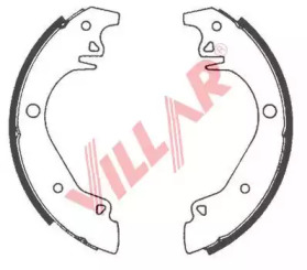 Комлект тормозных накладок VILLAR 629.0601