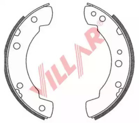 Комлект тормозных накладок VILLAR 629.0725