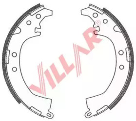 Комлект тормозных накладок VILLAR 629.0776