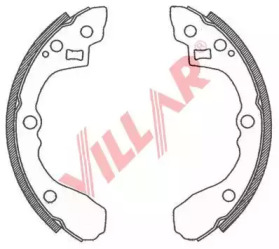 Комлект тормозных накладок VILLAR 629.0790