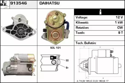 Стартер EDR 913546