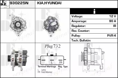 Генератор EDR 930225N