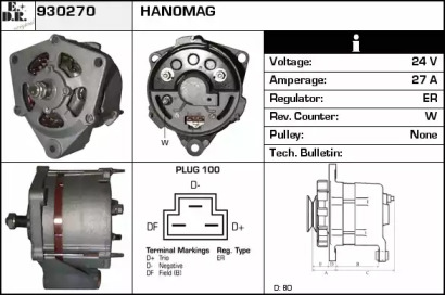 Генератор EDR 930270