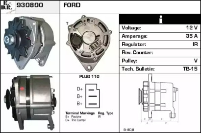 Генератор EDR 930800