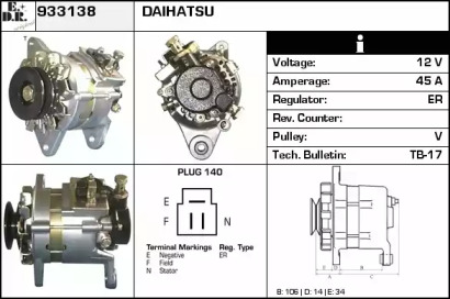 Генератор EDR 933138