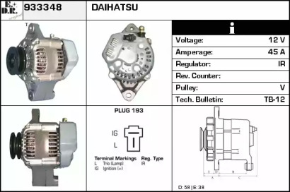 Генератор EDR 933348