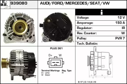 Генератор EDR 939080