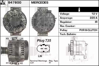 Генератор EDR 947800