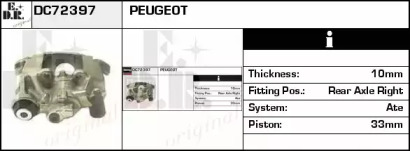 Тормозной суппорт EDR DC72397