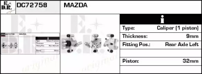 Тормозной суппорт EDR DC72758