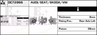 Тормозной суппорт EDR DC72966