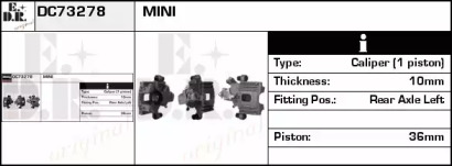 Тормозной суппорт EDR DC73278