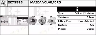 Тормозной суппорт EDR DC73396