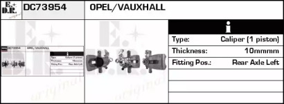 Тормозной суппорт EDR DC73954