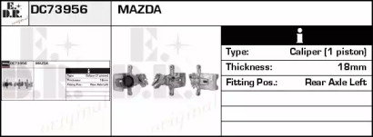 Тормозной суппорт EDR DC73956