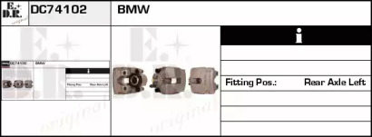 Тормозной суппорт EDR DC74102
