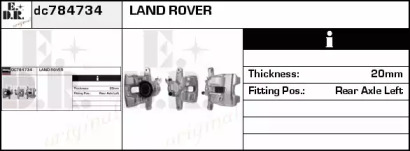 Тормозной суппорт EDR DC784734