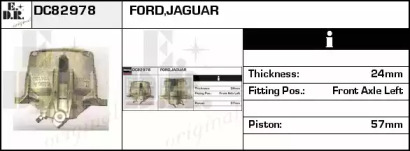 Тормозной суппорт EDR DC82978