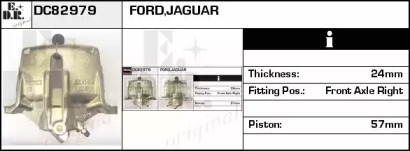 Тормозной суппорт EDR DC82979