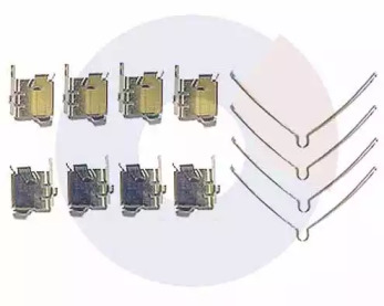 Комплектующие, колодки дискового тормоза CARRAB BRAKE PARTS 2328