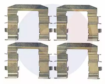 Комплектующие, колодки дискового тормоза CARRAB BRAKE PARTS 2464