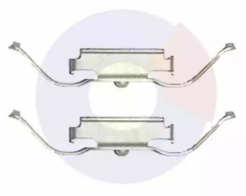 Комплектующие, колодки дискового тормоза CARRAB BRAKE PARTS 2519