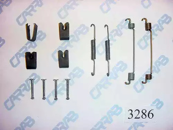 Комплектующие, тормозная колодка CARRAB BRAKE PARTS 3286