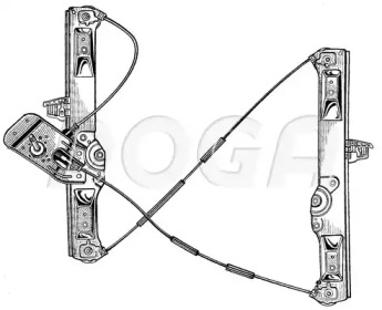 Подъемное устройство для окон DOGA 110151