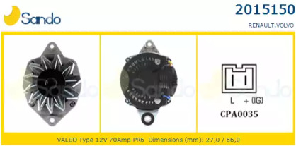 Генератор SANDO 2015150.0
