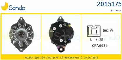 Генератор SANDO 2015175.0