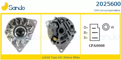 Генератор SANDO 2025600.0