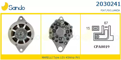 Генератор SANDO 2030241.5