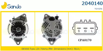 Генератор SANDO 2040140.0