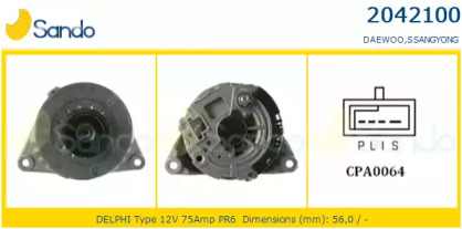 Генератор SANDO 2042100.0