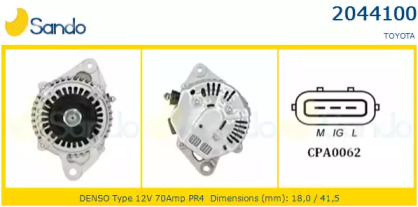 Генератор SANDO 2044100.0