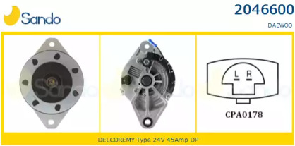 Генератор SANDO 2046600.1