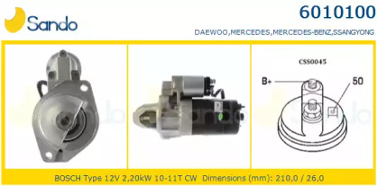Стартер SANDO 6010100.0