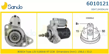 Стартер SANDO 6010121.0