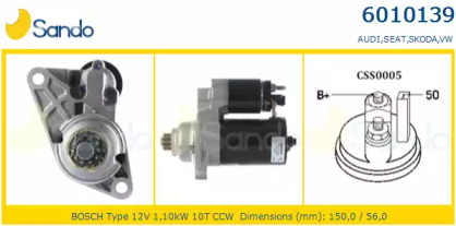 Стартер SANDO 6010139.0
