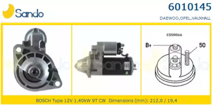 Стартер SANDO 6010145.0