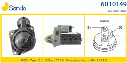 Стартер SANDO 6010149.0