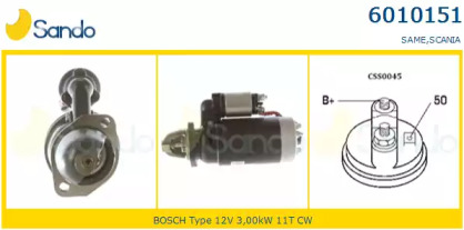 Стартер SANDO 6010151.0