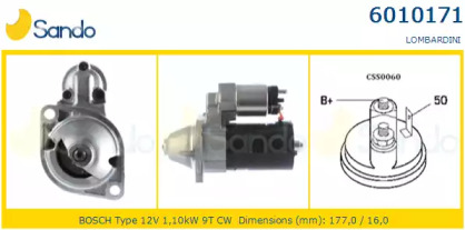 Стартер SANDO 6010171.0
